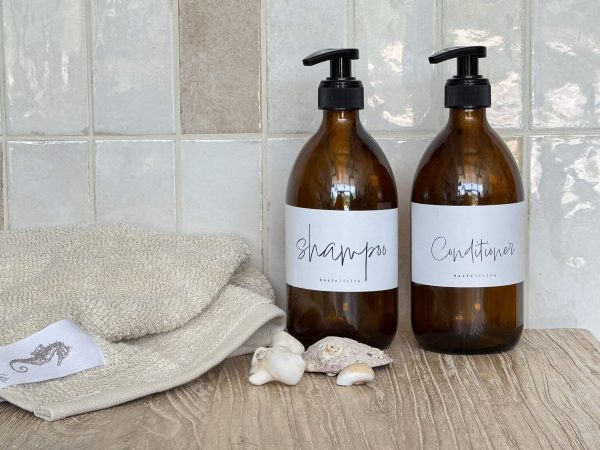 soap - white + conditioner - white